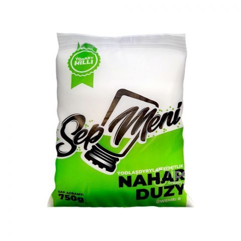 Ýotlaşdyrylan iýmitlik nahar duzy "SepMeni" 750g