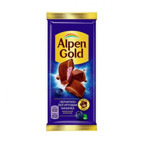 "Alpen Gold" чернично-йогуртовая начинка 1/85 г