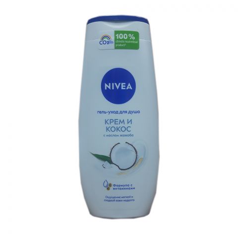 NIVEA krem we kokos ideg duş geli 250ml
