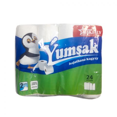 Hajathana kagyzy Ýumşak iki gatly 24 rulon