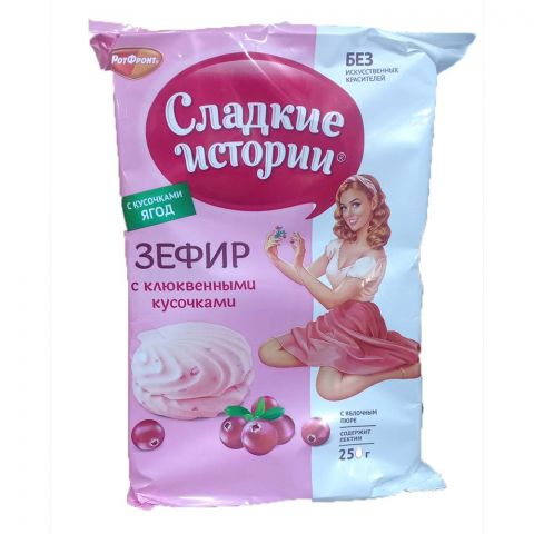 Klýukwa bolejikli zefir "Sladkaýa istoriýa" 250g