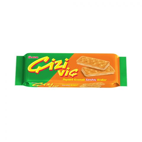 Çizi-wiç krem peýniri bilen kraker sandwiçler